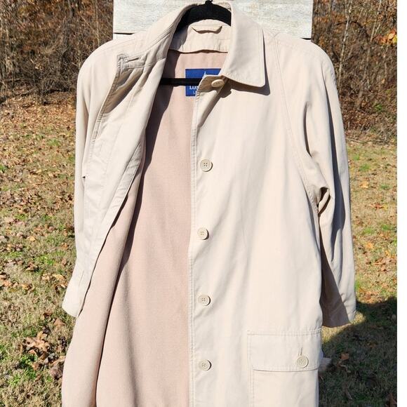London Fog Limited Edition Trench Coat Size 8 Petite Removable Lining Classic - Picture 2 of 16